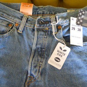 NEW Levi's 501 White Oak
